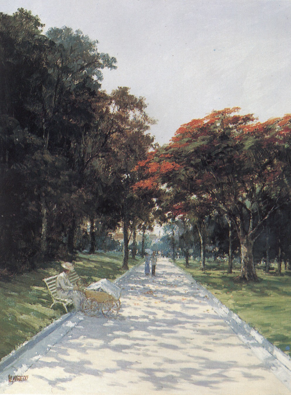 122-Flamboyant no Largo do Cafe -Campinas - 80 x 60