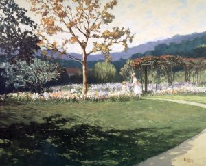 159-No Jardim de Giverny - 80 x 100