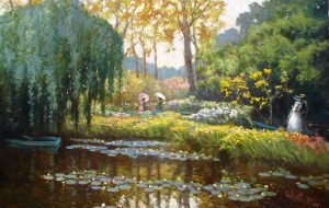 84-Lago em Giverny - 60 x 110