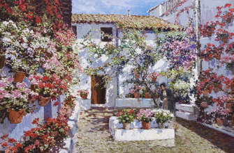 Washington Maguetas -Espanha - Geranios de Cordoba - 70x110-2005