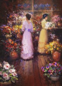 Washington Maguetas -Mocas na floricultura 24x30-2005
